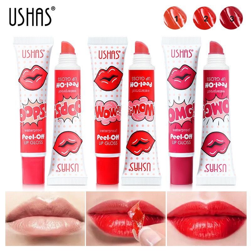 Lip gloss peel off