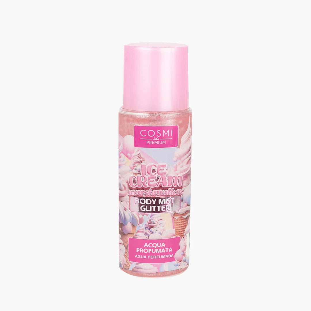 ACQUA CORPO PROFUMATA GLITTERATA -VARIE PROFUMAZIONI - COSMI -100ML