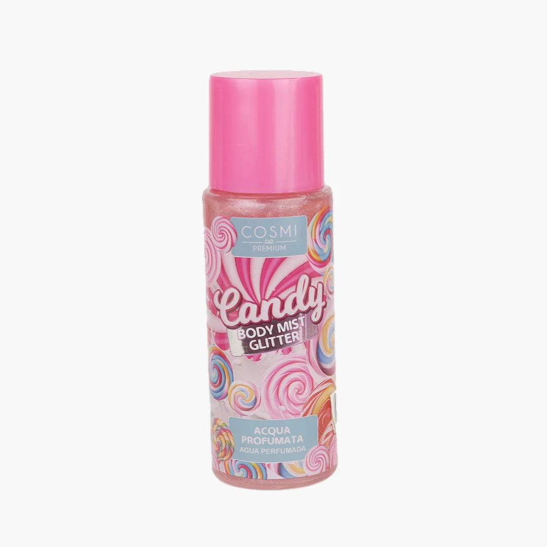 ACQUA CORPO PROFUMATA GLITTERATA -VARIE PROFUMAZIONI - COSMI -100ML