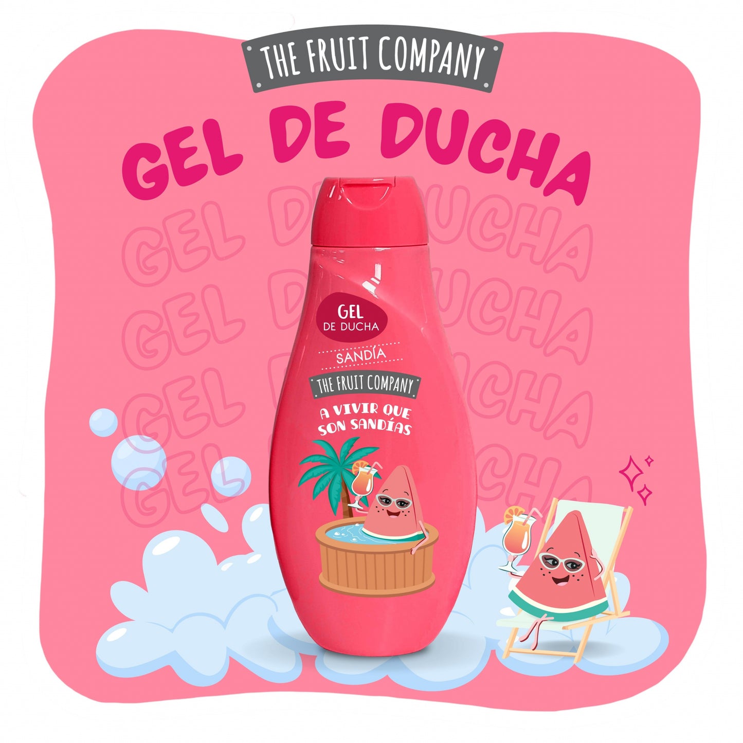 The Fruit Company - Doccia Gel - 600ml