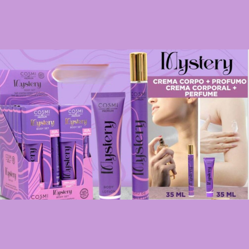 SET CREMA CORPO + PROFUMO CORPO -ISPIRATI ALLE PROFUMAZIONI FAMOSE -COSMI
