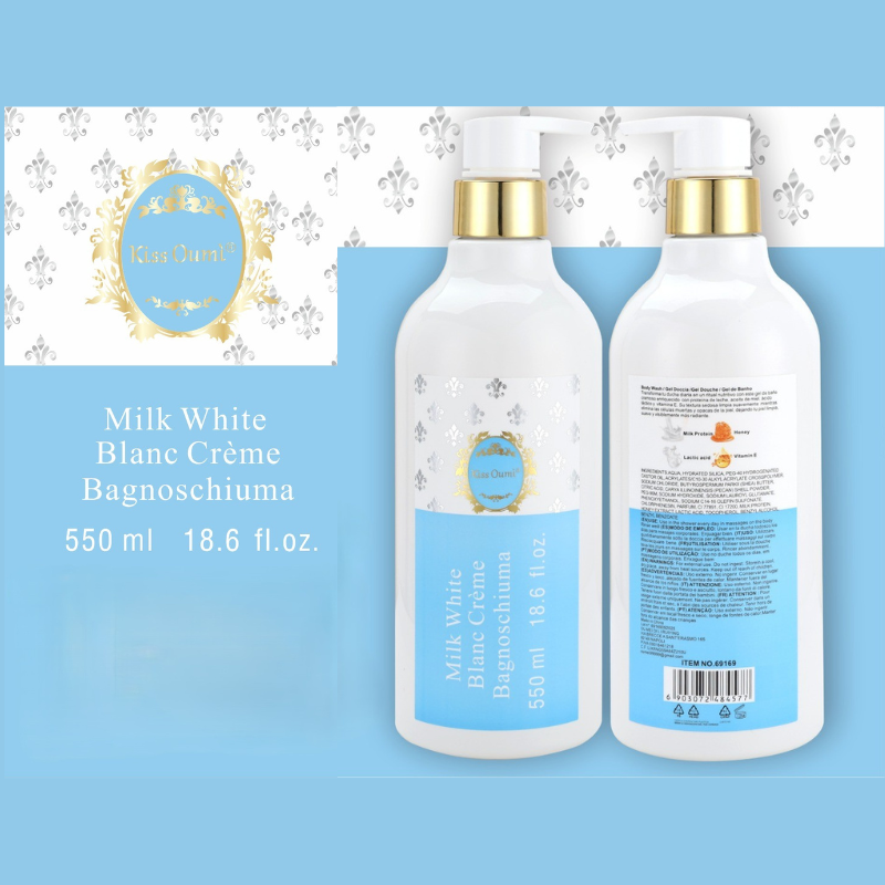 Bagnoschiuma profumazione Bianco Latte - 550 ml