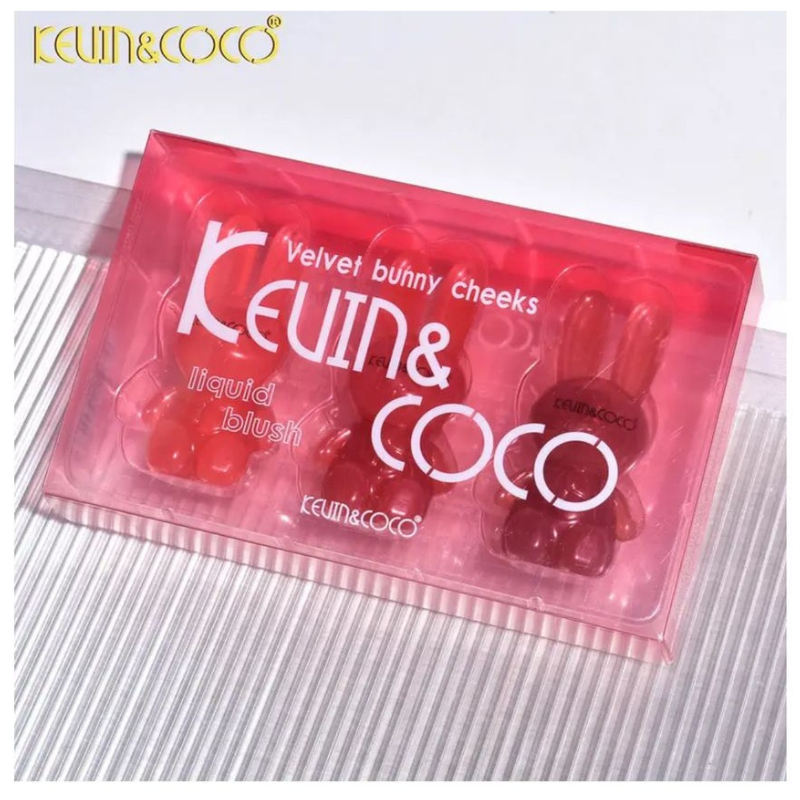 Set blush Velvet bunny di Kevin&Coco