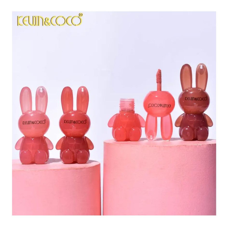 Set blush Velvet bunny di Kevin&Coco