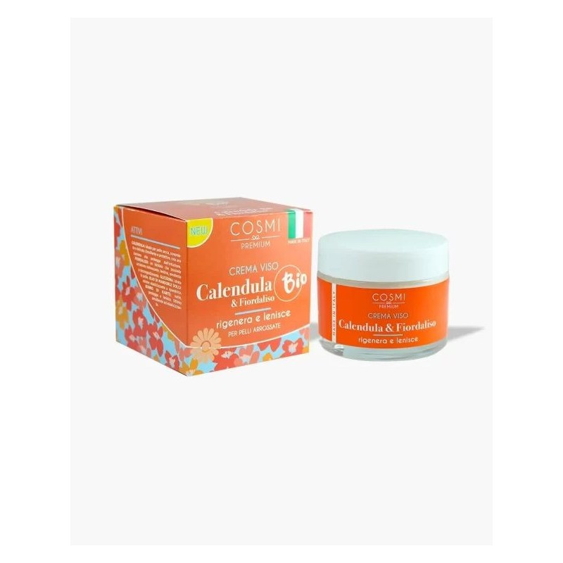 Crema viso Cosmi - Calendula e fiordaliso - 50ml