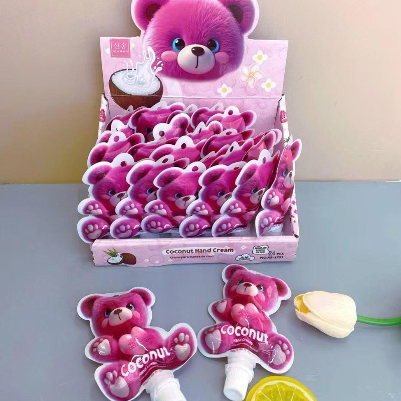 Crema per mani profumazione cocco - confezione a forma di orsetto - 30gr