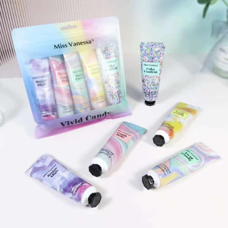 Confezione 5 creme mani Victoria