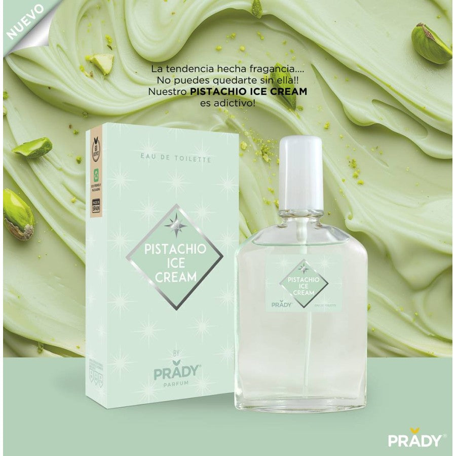 PROFUMO EAU DE TOILETTE - PISTACHIO ICE CREAM - UNISEX - 90ML - PRADY