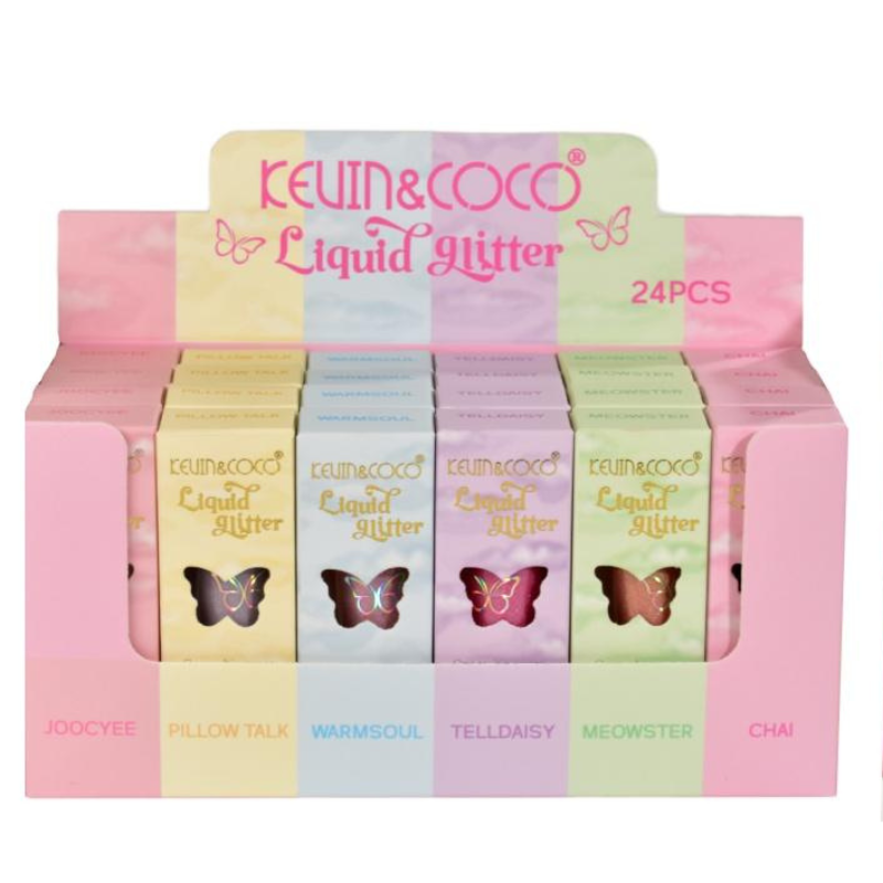 Glitter liquido -per corpo e viso - Illuminante- Kevin&Coco