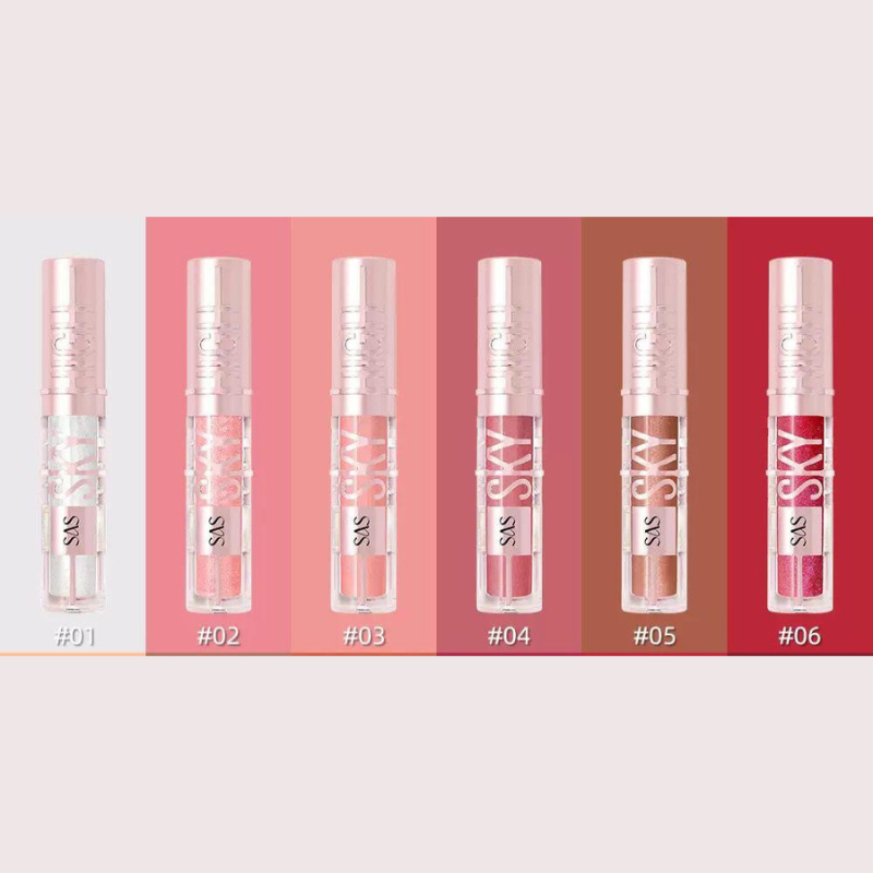 LIPS GLOSS SKY HIGH - Labbra Idratate, Morbide e Brillanti -Sas by Ushas