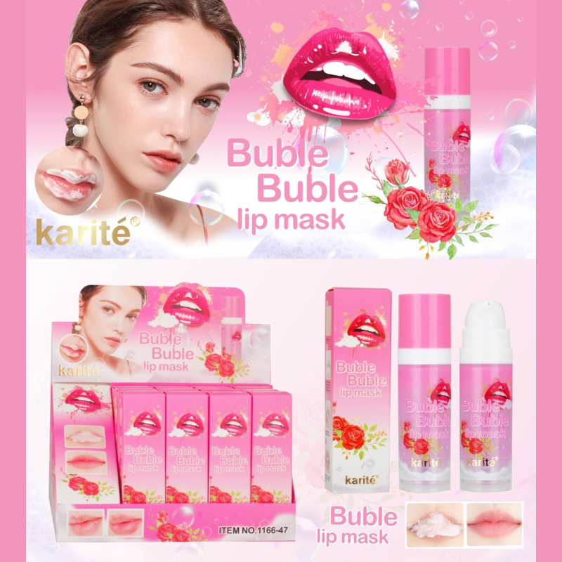 Lip mask bubble