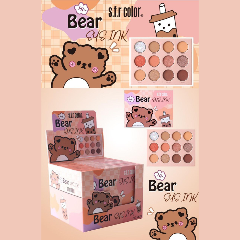 Palette ombretti orsetto