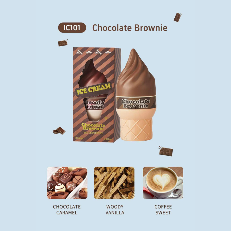 Profumo Spray a forma di Gelato -Icecream -varie profumazioni - 100ml