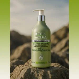 RETINOL COMPLEX - SHAMPOO PURIFICANTE, RIEQUILIBRANTE CON ORTICA, CHERATINA E ARNICA: PER CAPELLI GRASSI E CON FORFORA- 500ml