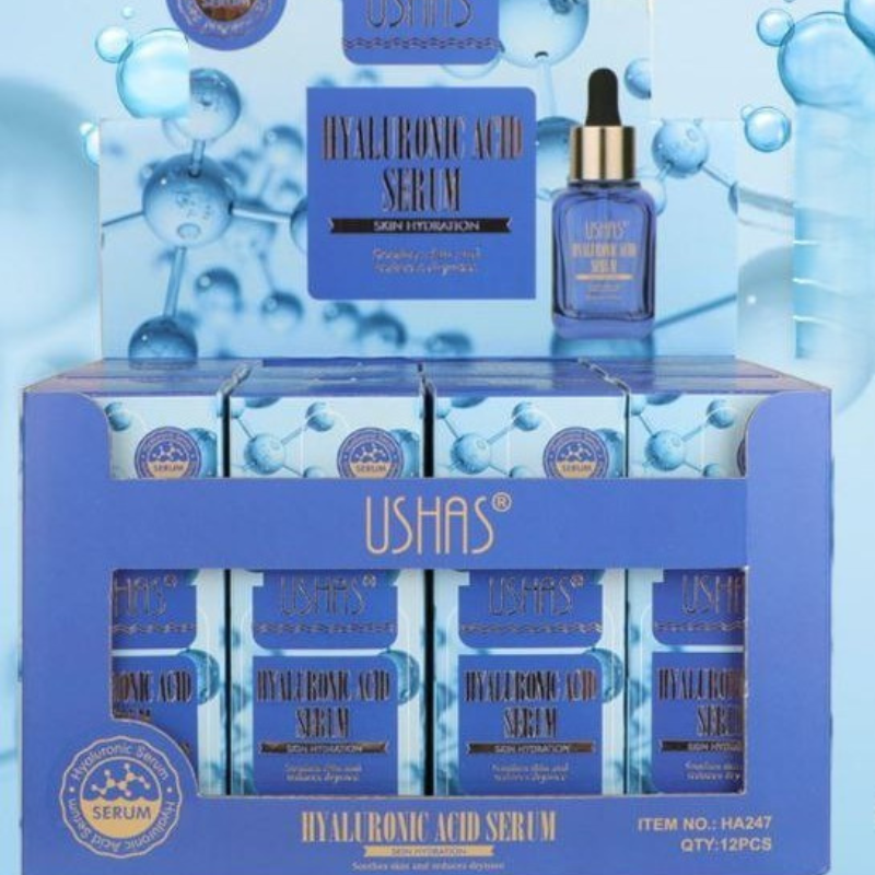 Siero viso all'acido ialuronico