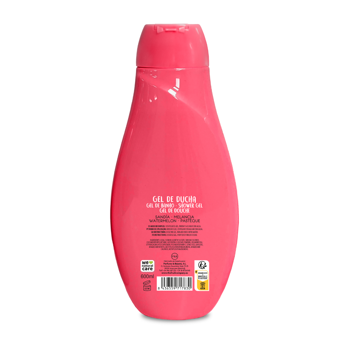 The Fruit Company - Doccia Gel - 600ml