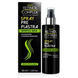 RETINOL COMPLEX - SPRAY CAPELLI PRE PIASTRA EFFETTO SETA CON PANTENOLO E CHERATINA- 100ML