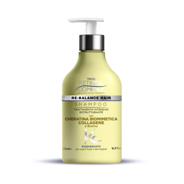 RETINOL COMPLEX - SHAMPOO CON CHERATINA BIOMIMETICA 500ml