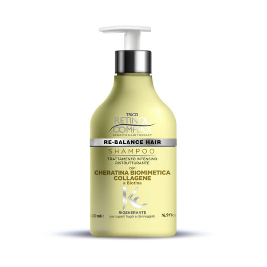RETINOL COMPLEX - SHAMPOO CON CHERATINA BIOMIMETICA 500ml