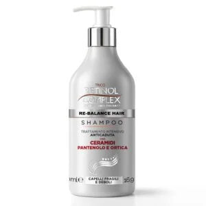 RETINOL COMPLEX - SHAMPOO ANTICADUTA CON CERAMIDI, PANTENOLO E ORTICA - 500ml