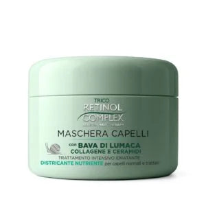 RETINOL COMPLEX - MASCHERA CAPELLI IDRATANTE CON BAVA DI LUMACA, COLLAGENE E CERAMIDI - 300ml