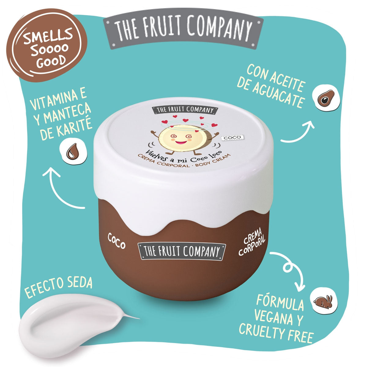 The Fruit Company - Creme corpo - 200ml