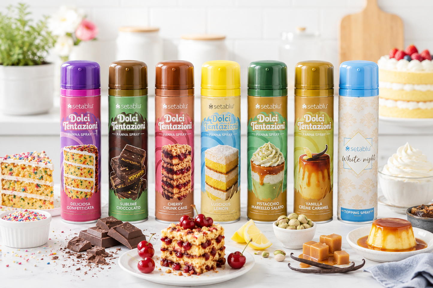 Deodorante per il corpo Dolci Tentazioni- SetaBlu - Varie Profumazioni - 150ml