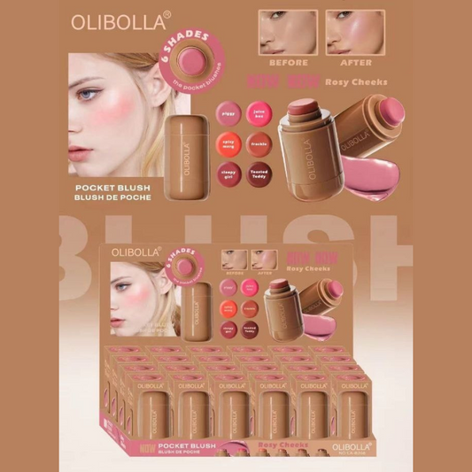 Blush in stick Pocket