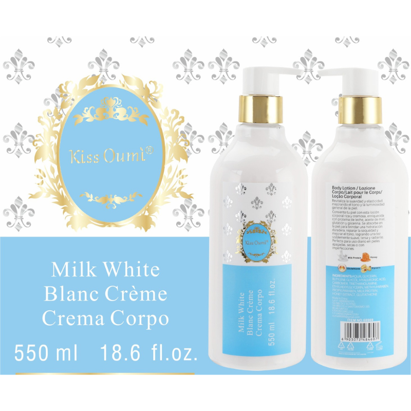 Crema per il corpo profumazione Bianco Latte - 550 ml