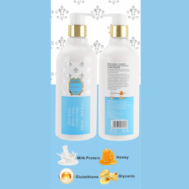Crema per il corpo profumazione Bianco Latte - 550 ml