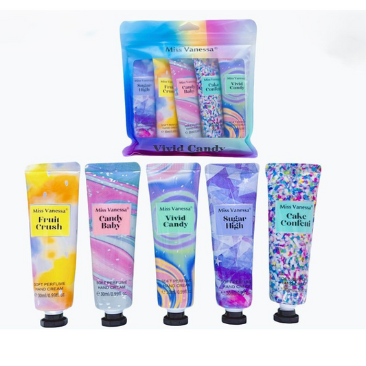 Confezione 5 creme mani Victoria