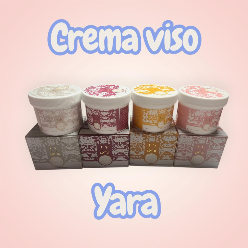 Crema Viso -Profumazione araba Yara -4 diverse profumazioni -50gr