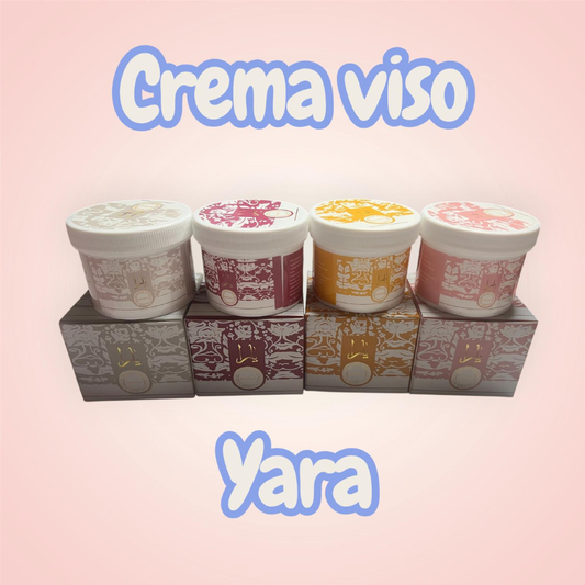 Crema Viso -Profumazione araba Yara -4 diverse profumazioni -50gr