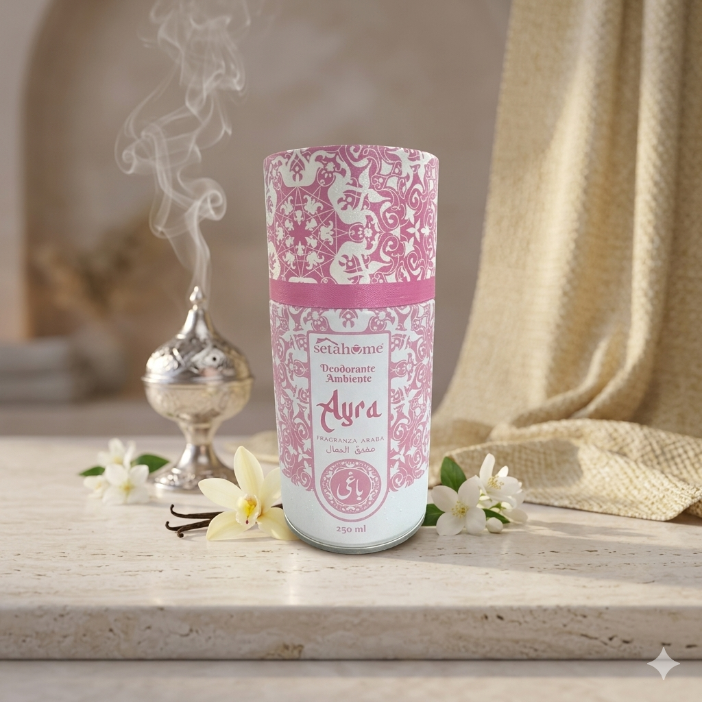 Deodorante per Ambiente Spray - Profumazione Yara Rosa -Seta Blu -250ml