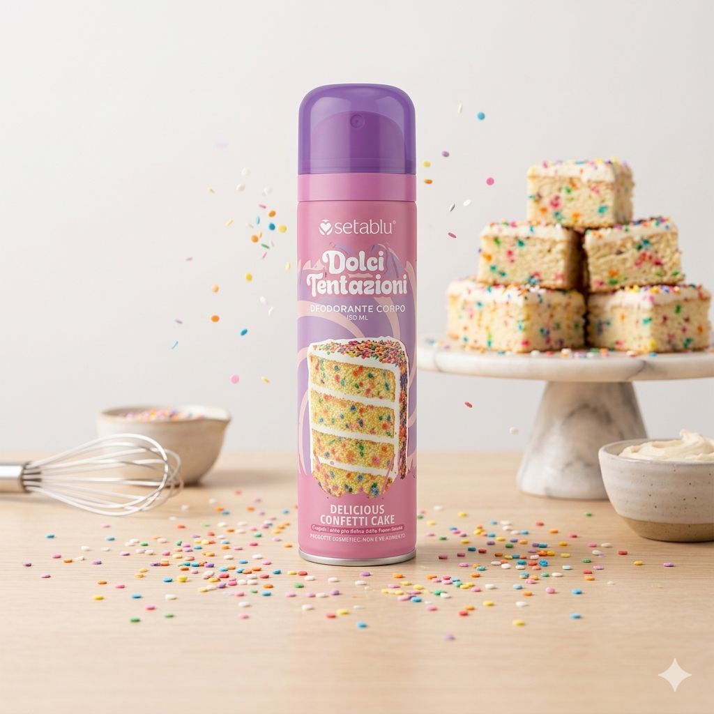 Deodorante per il corpo Dolci Tentazioni- SetaBlu - Varie Profumazioni - 150ml