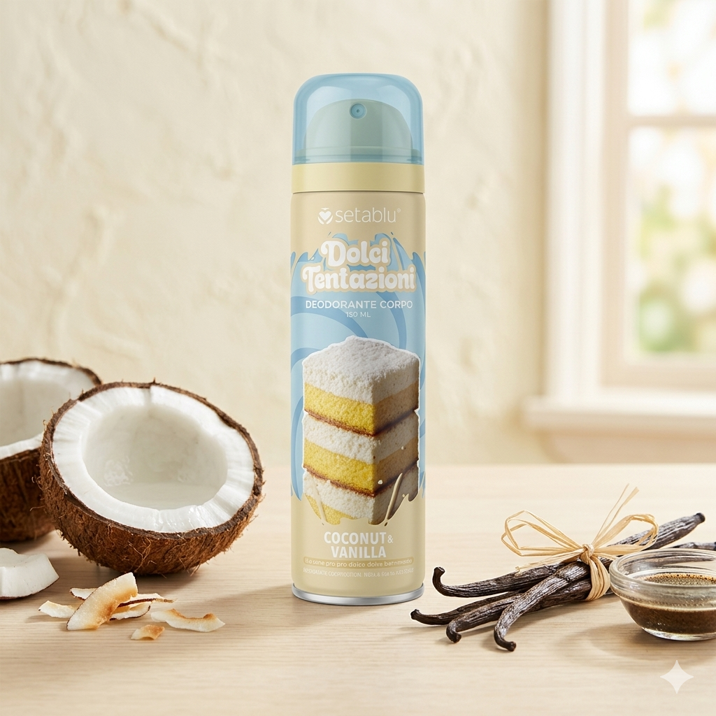 Deodorante per il corpo Dolci Tentazioni- SetaBlu - Varie Profumazioni - 150ml
