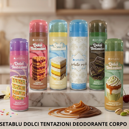 Deodorante per il corpo Dolci Tentazioni- SetaBlu - Varie Profumazioni - 150ml