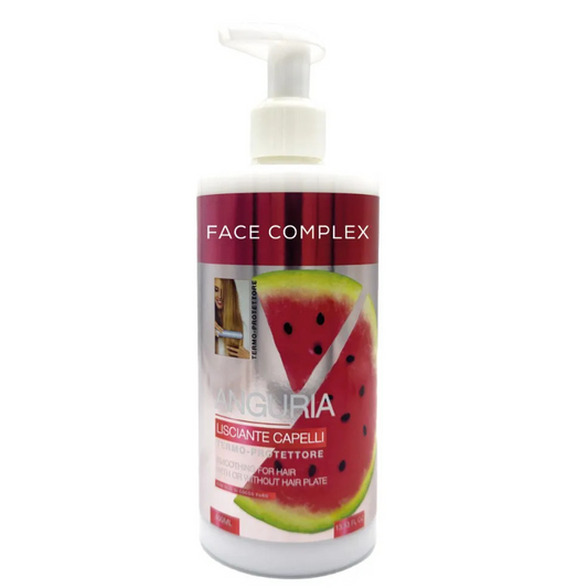 Latte Lisciante Capelli Termo protettore all' ANGURIA - Face Complex - 400ml