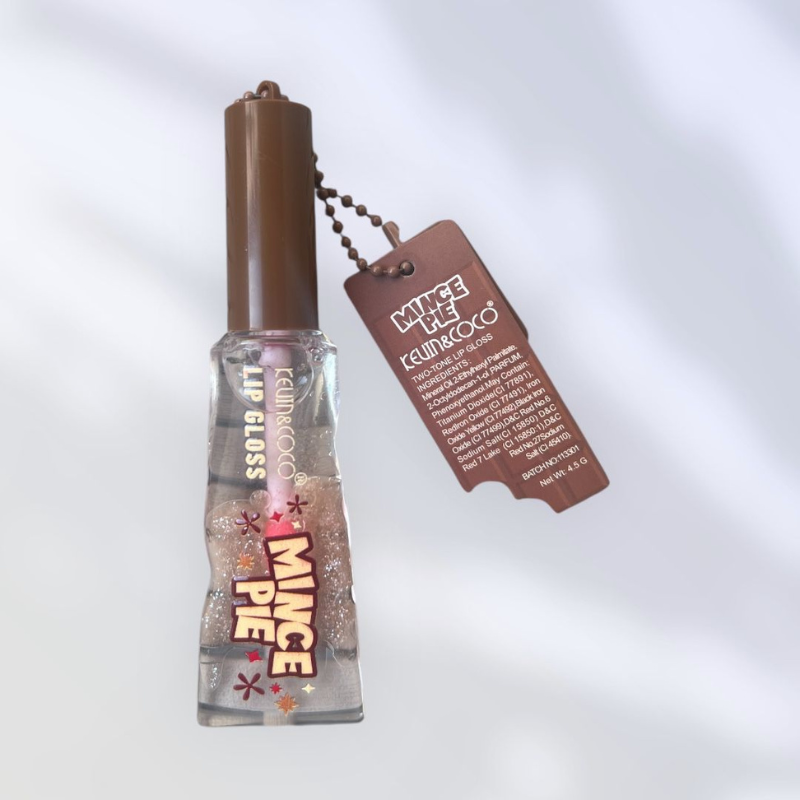 Lip Gloss two tone: trasparente e glitter - Kevin&Coco