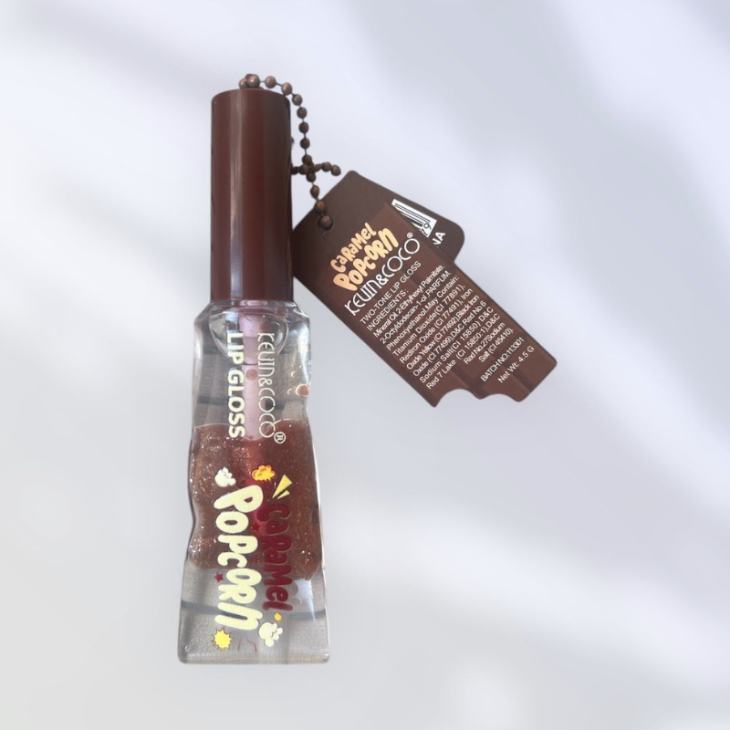 Lip Gloss two tone: trasparente e glitter - Kevin&Coco