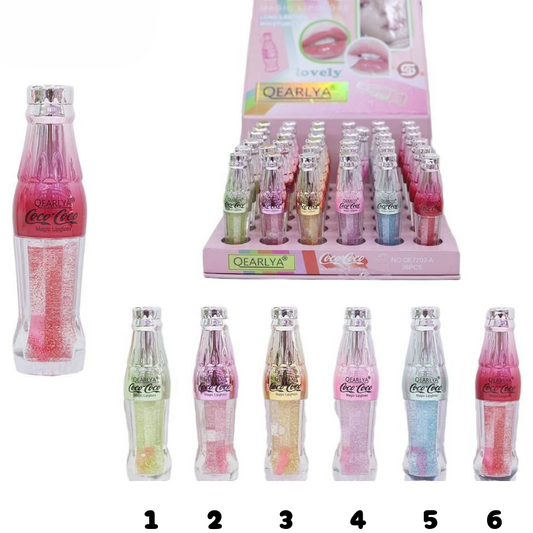 Lip gloss bottiglia Cola