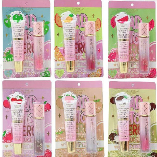 Duo Labbra Bad Energy Juice - Balsamo Labbra e Lip Oil - profumazioni fruttate