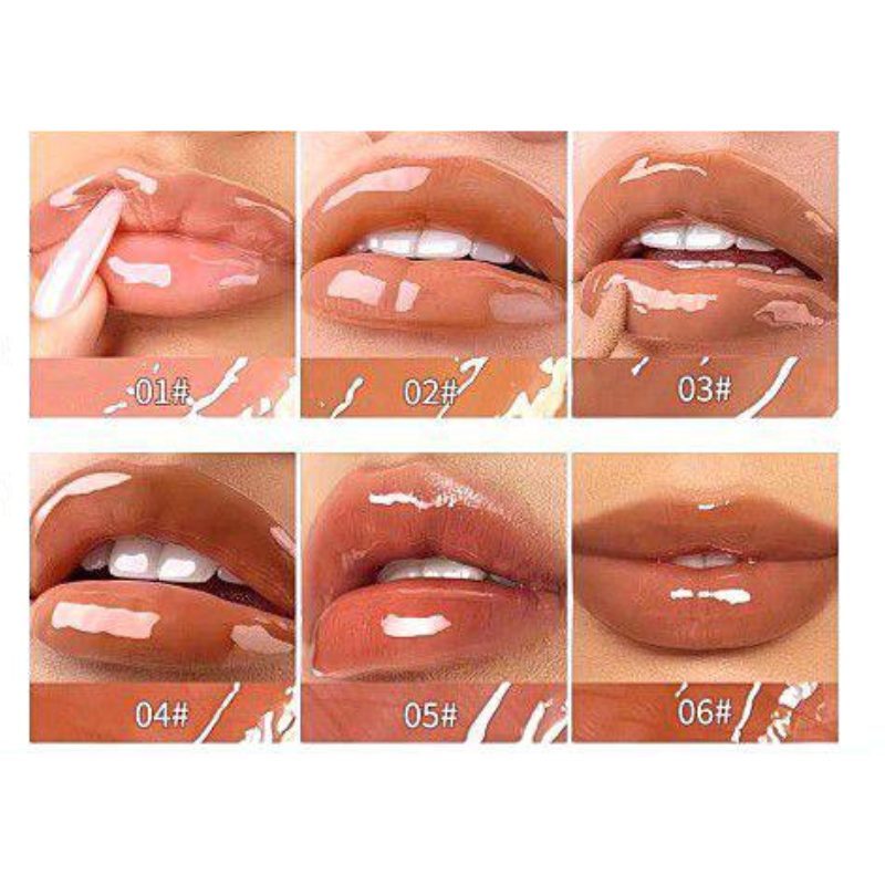 Lip Oil rimpolpante effetto glossy- con infuso di miele e al profumo di cioccolato - Olibolla