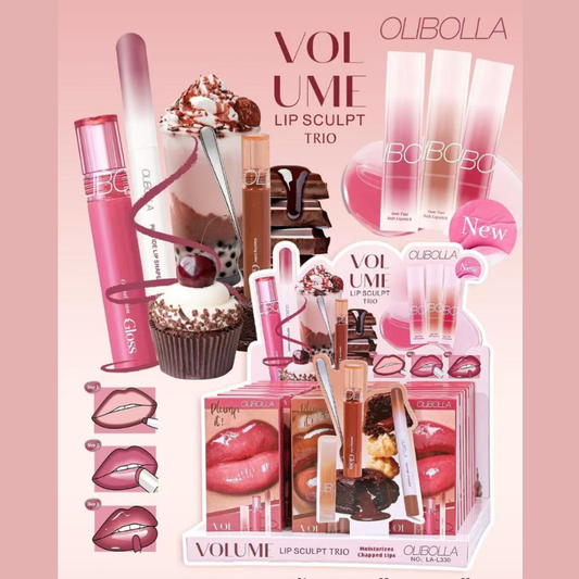 Volume Lip Sculpt Trio- 3 PRODOTTI PER LE LABBRA EFFETTO VOLUME - Olibolla