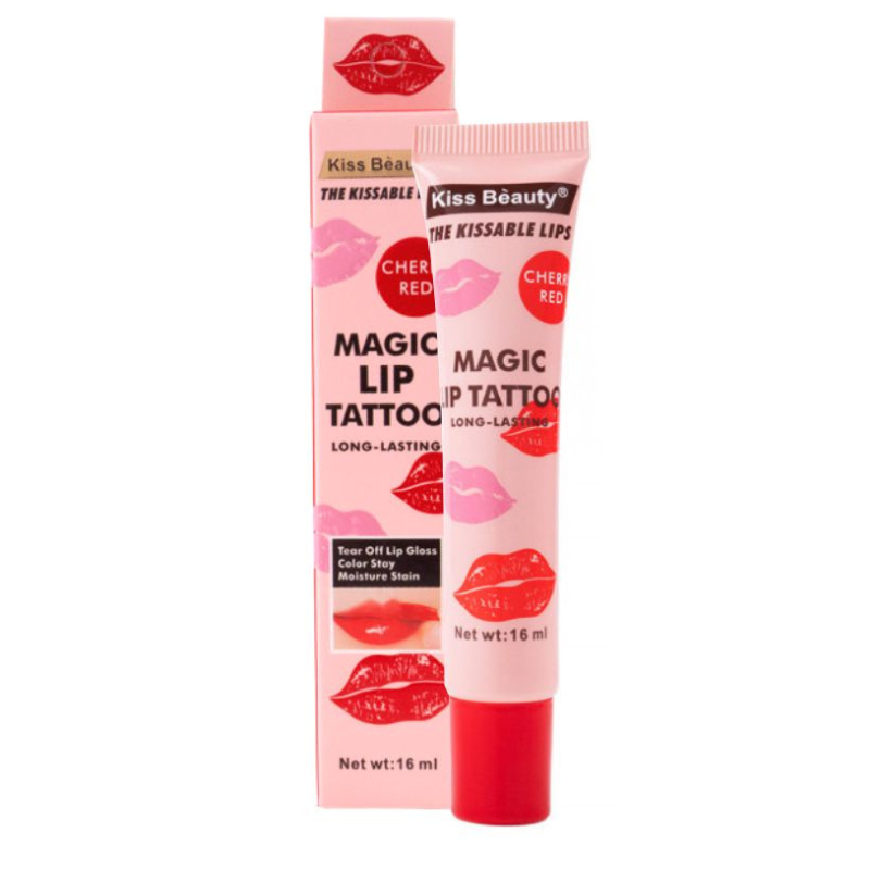 Magic Lip Tattoo - Peel off- Lunga durata- Kiss Beauty