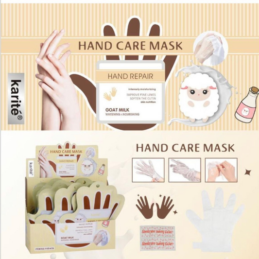 Maschera mani al latte