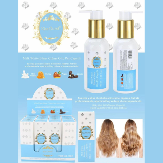 Olio per capelli profumazione Bianco Latte - 100 ml