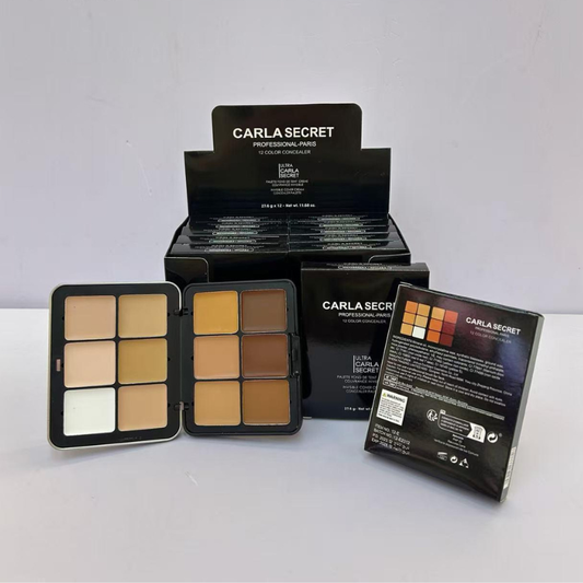 Palette di correttori in crema - 12 colori - Carla Secret
