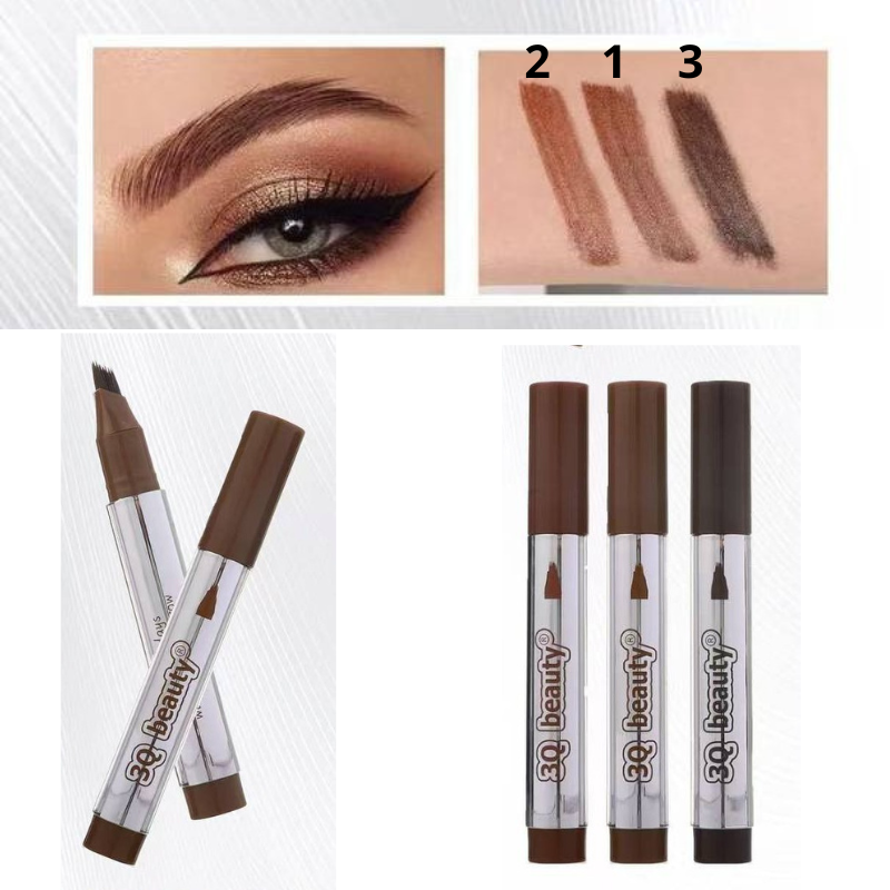 Penna per sopracciglia effetto microblading a lunga durata