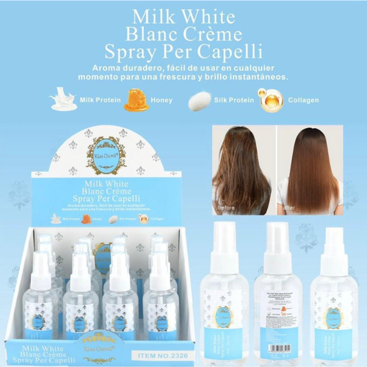 Profumo per capelli spray profumazione Bianco Latte - 75 ml